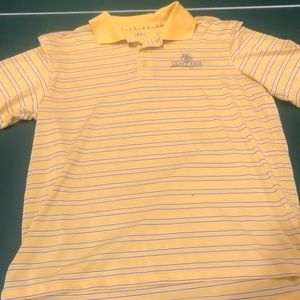 Under Armour Yellow Ocean Edge Golf Shirt